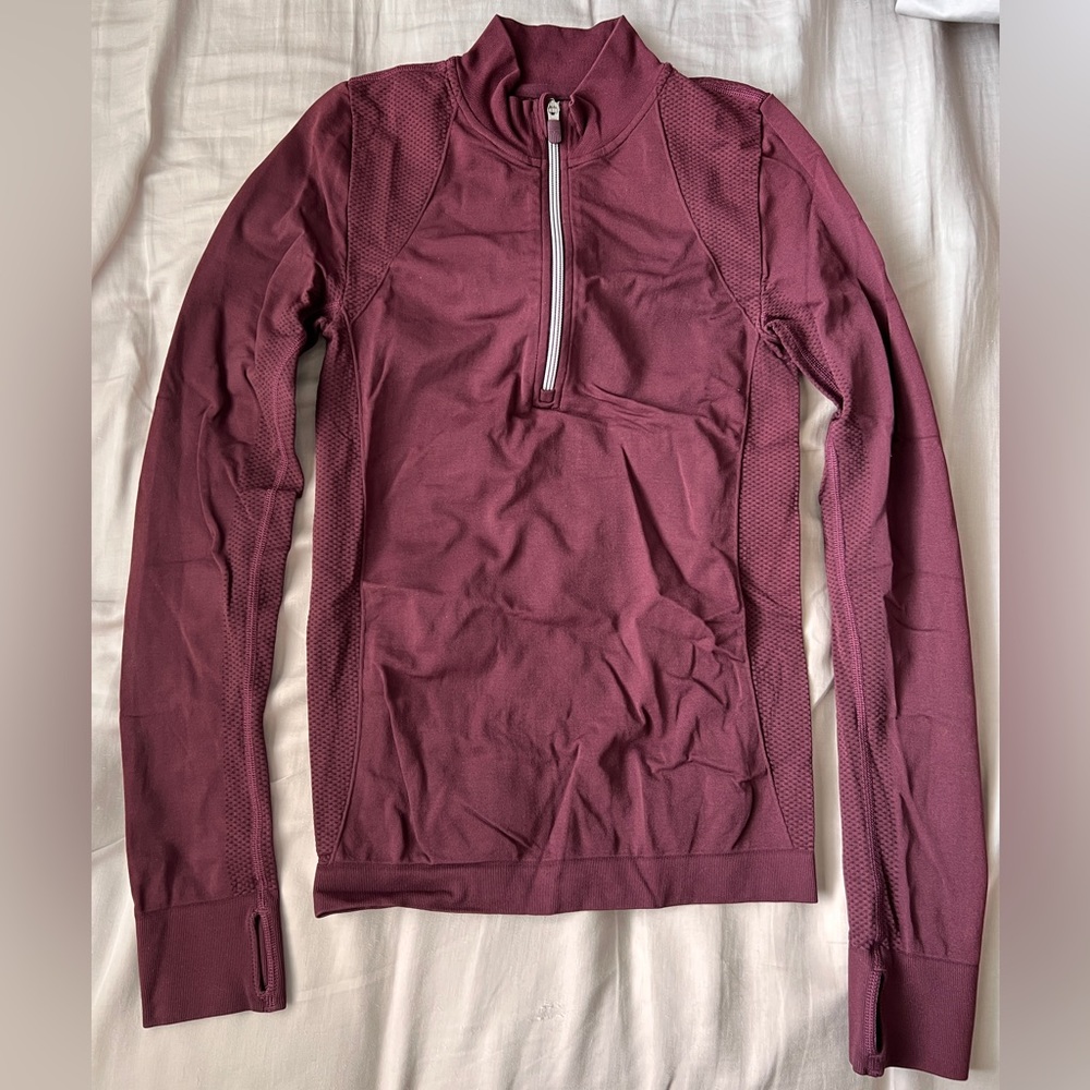 *LAAT CHANCE* Tory Sport by Tory Burch quarter zip activewear top